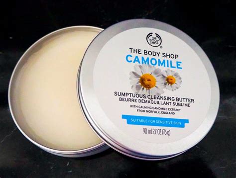 The Body Shop Camomile Sumptuous Cleansing Butter Review A Woman S
