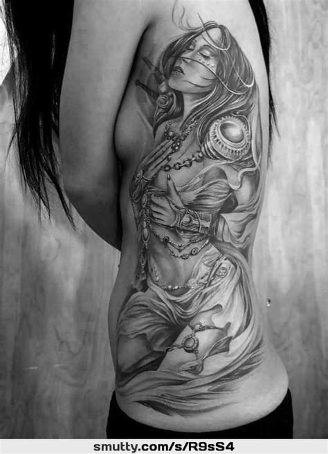 Sideboob Tattoo Art Artistic Artnude Lightandshadow Blackandwhite