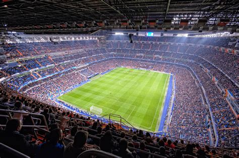 Panoramic view of the stadium. Fluidr / Real Madrid CF Stadium - Estadio Santiago ...