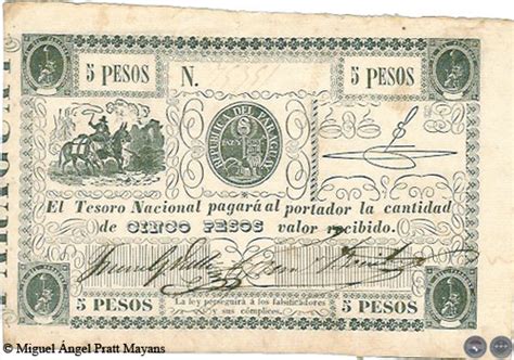 Portal Guaraní BILLETES DEL PARAGUAY 1851 2011 PARAGUAYAN PAPER