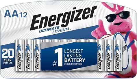 Energizer Ultimate Lithium Aa Batteries 12 Pack Mx Salud