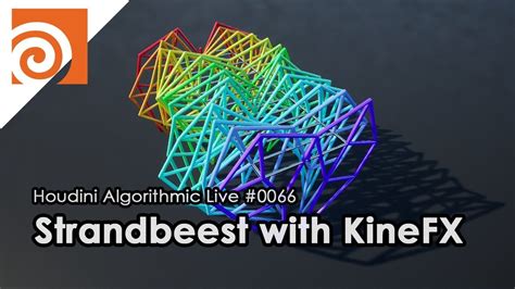 Houdini Algorithmic Live 066 Strandbeest With Kinefx Youtube