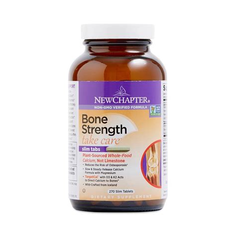 New Chapter Bone Strength Supplement Thrive Market