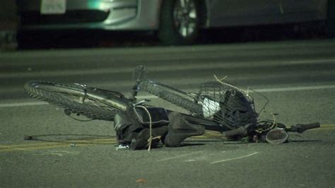 Bicyclist Dies After Being Hit By 2 Cars Second Driver Flees Scene In North Hills
