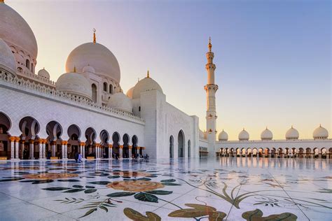 Masjid Sheikh Zayed Mosque Abu Dhabi United Arab Emirates