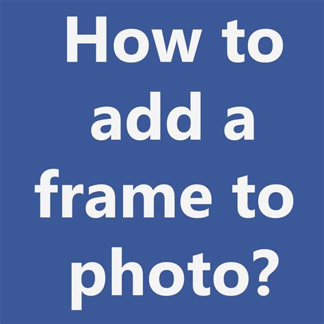 Picture Frames For Facebook Profile Picture Frames For Facebook