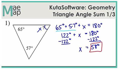 Geometry 2020 Kuta Software Assignment Answers - kidsworksheetfun