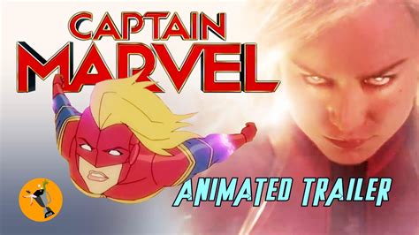 Captain Marvel Animated Trailer Marvel Studios Youtube