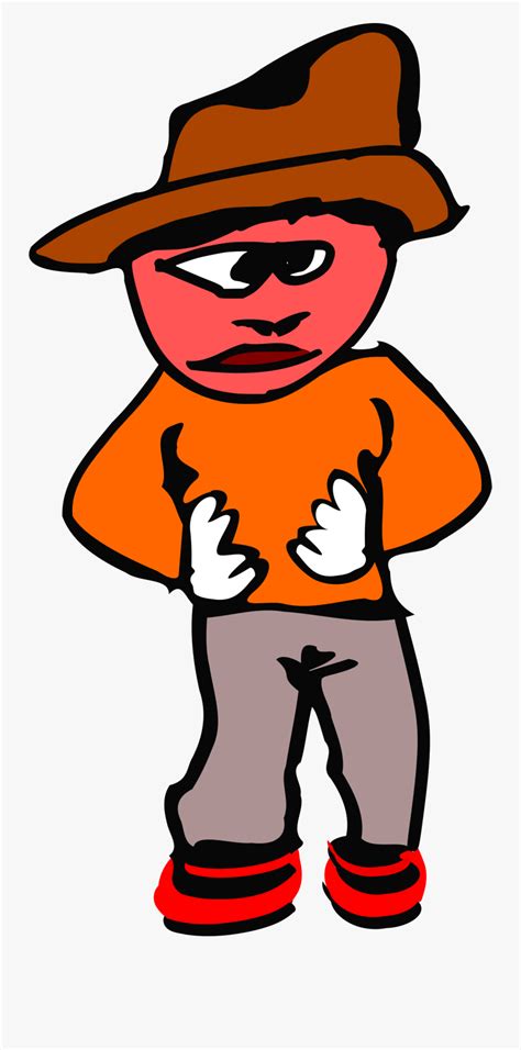 Angry Man With Hat Clip Arts Free Transparent Clipart