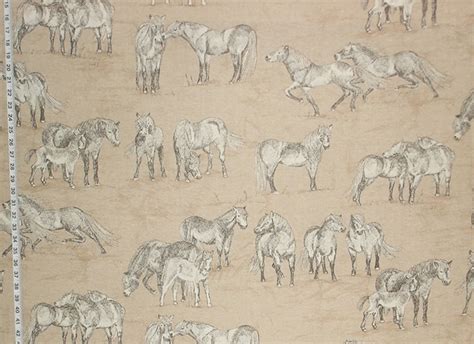 Equestrian Fabrics Horse Fabric Brickhouse Fabrics