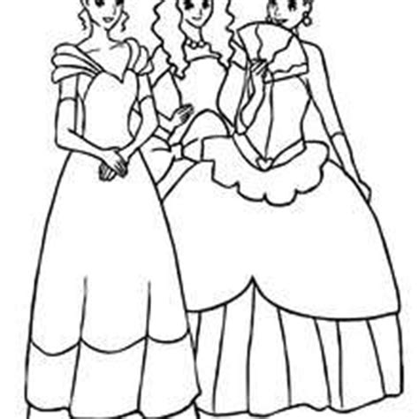 Dress Coloring Pages For Girls at GetColorings.com | Free printable