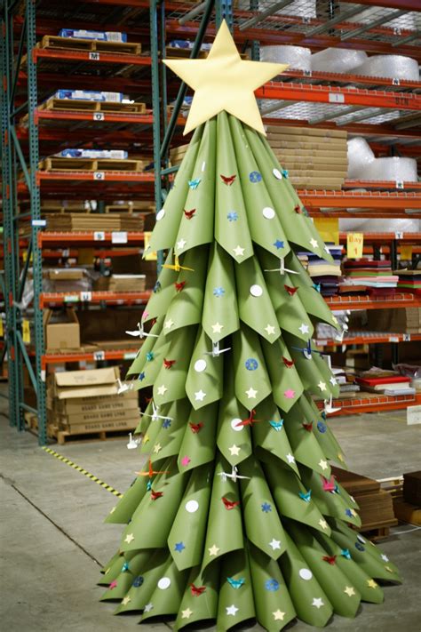 How To Make A Merry Paper Christmas Tree Paperpapers Blog