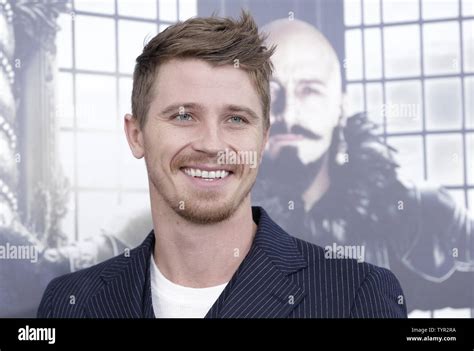 Garrett Hedlund Arrives On The Red Carpet For The Premiere Of Pan At
