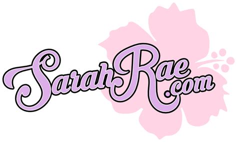 welcome to my official website sarah rae blog