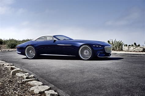 Luxus Der Zukunft Der Vision Mercedes Maybach Cabriolet