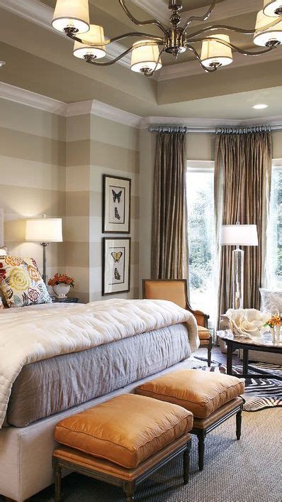Traditional Bedroom Design With Great Pops Of Color