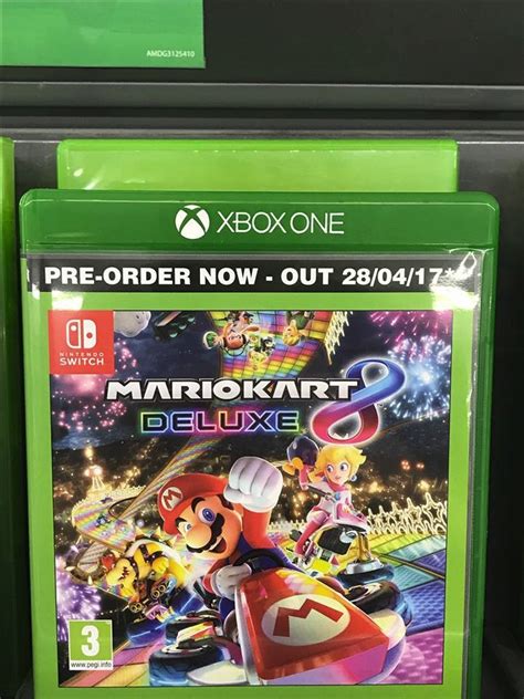 Mario Kart 8 Deluxe Listed For Xbox One By Retailer In Hilarious Mistake