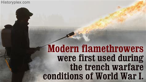 Facts About Flamethrowers Used During World War I Historyplex