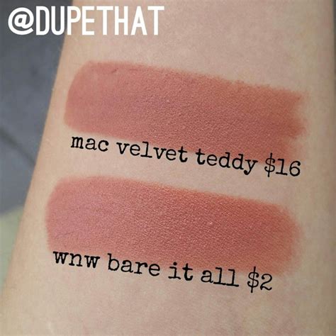Mac Velvet Teddy Lipstick Dupes All In The Blush