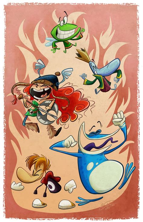 1000 Images About Rayman And Friends On Pinterest