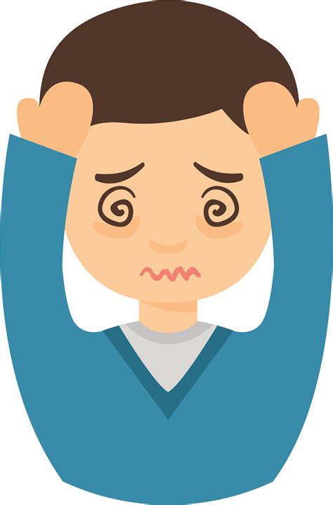 Pain Migraine Headache Symptom Common Cold Dolor De Cabeza Vector