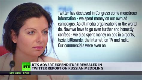 Rt S Ad Expenditure Revealed As Twitter Report On Russian Meddling Youtube