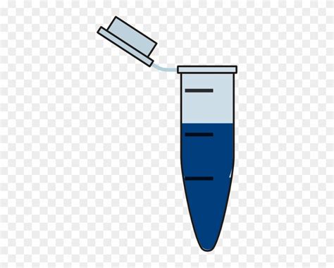 Eppendorf Tube With Serum Clip Art At Clker Com Vector Eppendorf Tube Two Phase Free