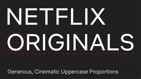 Netflix Now Has Its Own Custom Font Media Marketing