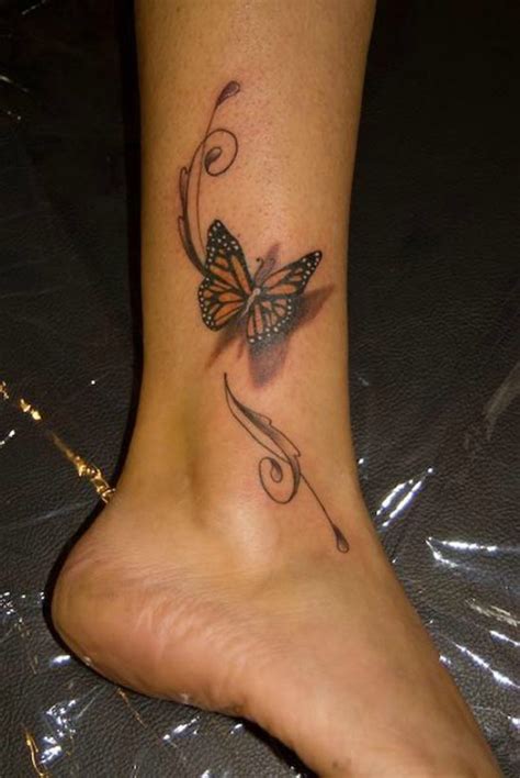 Tiny butterfly tattoo looks adorable. 50 Gorgeous Butterfly Tattoos and Their Meanings You'll ...