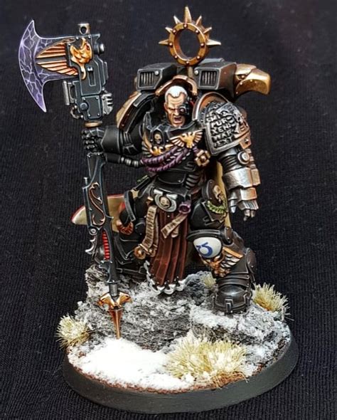 Work Has Begun On The Watch Master For My Deathwatch Army I Was Going