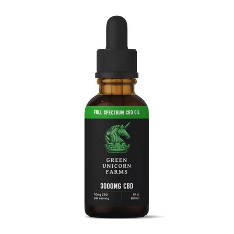 Full Spectrum Cbd Oil 3000mg Tincture With Natural Flavor