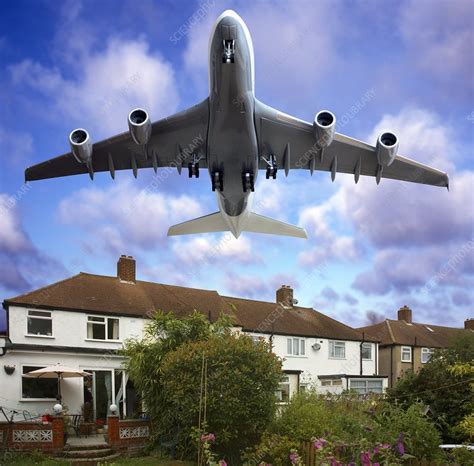 Low flying plane - Stock Image - C004/1783 - Science Photo ...