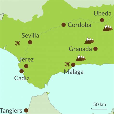 Mapa Andalucia By Televisionislacristina On Genially Images