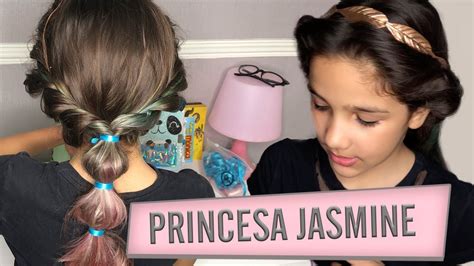 Penteado Princesa Jasmine Princess Jasmine Hairstyle Youtube