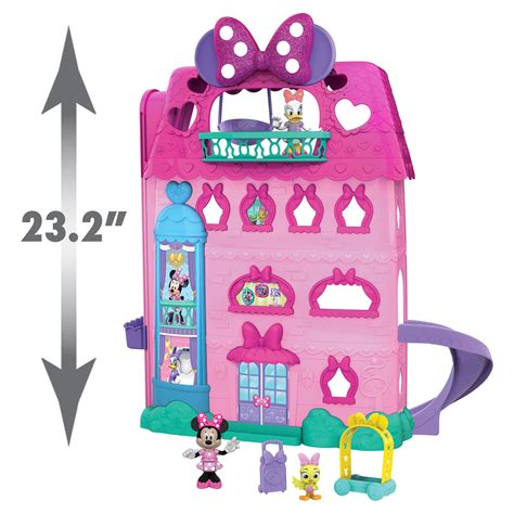 Minnie Mouse Bow Tel Hotel 2 Sided Playset With Lights Sounds And