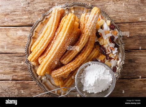 Churros Fried Dough High Resolution Stock Photography And Images Alamy
