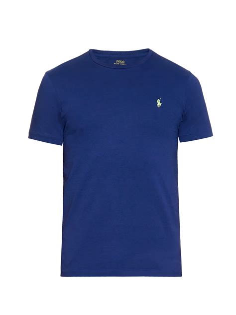 Alibaba.com features these stunning and comfy. Polo ralph lauren Crew-neck T-shirt in Blue for Men | Lyst