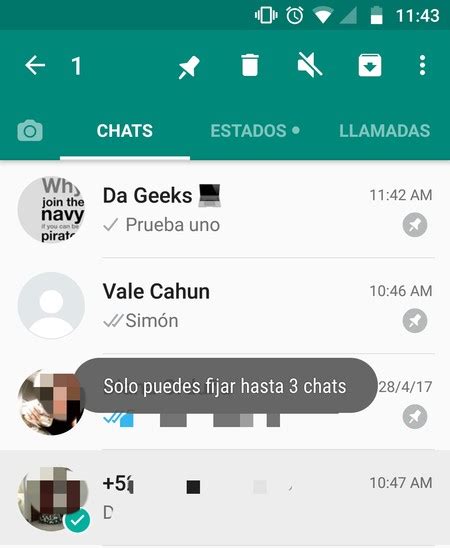 Whatsapp Ahora Te Deja Fijar Chats Al Tope De La Lista De Conversaciones Para No Perder Los Mensajes