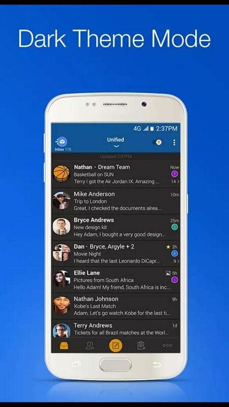 You will be logged off the amazon app! BlueMail Review: Email Management App for Android, iOS ...