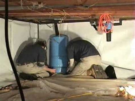 Considering encapsulating your crawl space? How to install a crawl space liner - YouTube