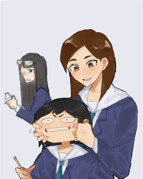 Safebooru 3girls Absurdres Asakusa Midori Black Hair Blush Bottle