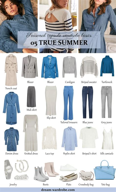 Cool True Summer Color Palette And Wardrobe Guide Dream Wardrobe