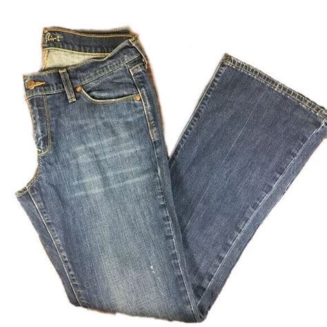 Old Navy The Flirt Bootcut Blue Jeans Stretch Womens Size 6 Ebay