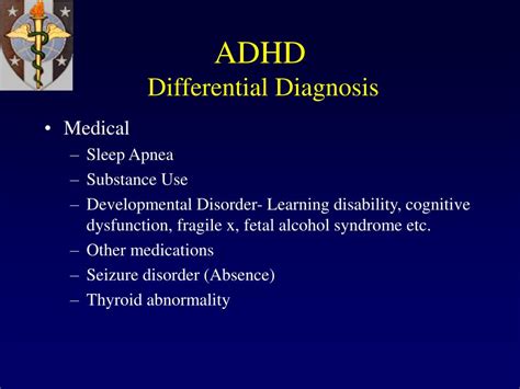 In order to diagnose adhd in an older child, a doctor may: PPT - ADHD: Diagnosis and Management PowerPoint ...