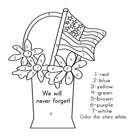 Coloring Pages Veterans Day Printables