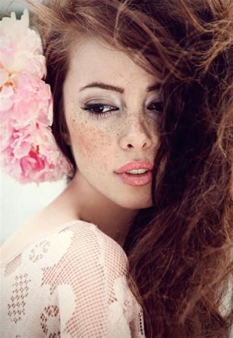 Freckled And Fabulous Make Up Inspiration For Brides With Freckles