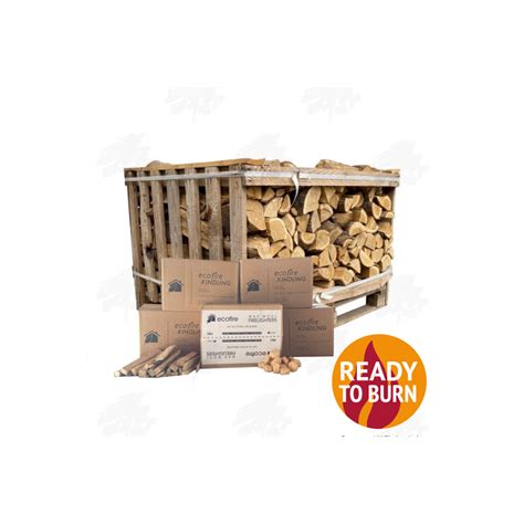 Standard Kiln Dried Oak Hardwood Firewood Crate Package Coppice Sales