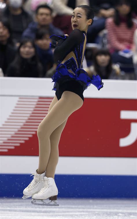 Mao Asada Of Japan Performs During The Women Free Skating Of The Isu