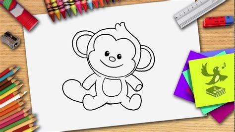 Affe Zeichnen Bleistift Wie Man Einen Affenkopf Schrittweise Zeichnet