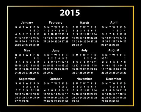 2015 Calendar Free Stock Photo Public Domain Pictures